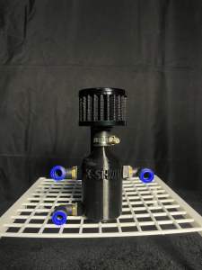 ถังดักไอ ใส่ได้รถทุกรุ่น ช่วยระบายไอน้ำมัน ถังดักไอรถมอเตอร์ไซค์ มีหลายสีให้เลือก 3D V.3