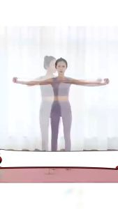 Tali Fitness Gym Yoga 8 Toning Tube Resistance Band Tali Olahraga Portable 024-16