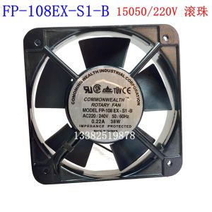 FP 108ex S1 B New Taiwan Sankyo Ac220v 15050 Square Axial Flow Radiating Fan Fan S