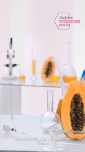 SkinWhite Whitening Papaya Glow Lotion SPF 10 350ml set of 2