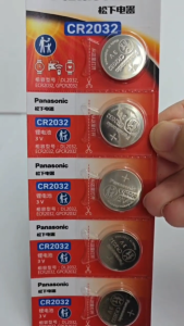 Panasonic CR2032 Lithium Cell 3V Button Battery (5pcs) / CR 2032
