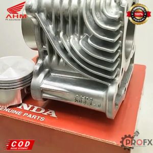 BLOK SEHER KOJ HONDA BEAT DELUXE/STREET LED ALL NEW SCOOPY ESP GENIO KUALITAS ORIGINAL AHM PISTON