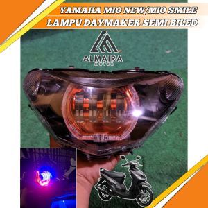 LAMPU DEPAN DAYMAKER SEMI BILED Y-MIO SMILE/MIO NEW TAHUN 2008-2013