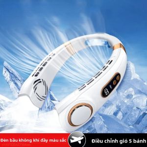 Quạt Cầm Tay USB Halterneck Di Động Im Lặng Đa Chức Năng Điện Mini Không Cánh Sản Phẩm Xuyên Biên Giới