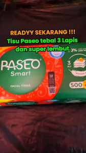Tisu Paseo 540 Sheet (2 PACK) – Paket Hemat Super Nyaman!