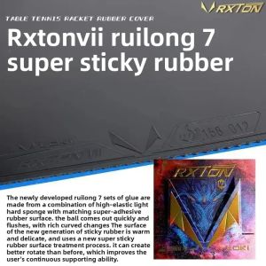 LOKI RXTON 7 Table Tennis Rubber Fast Attack Original LOKI Ping Pong Sponge Pad