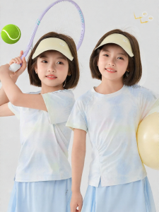 Moonkids | Sporty Cool Ice Silk Girls T-shirt Thin
