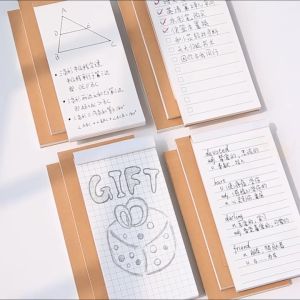 50 tờ Sổ ghi chú bỏ túi chất liệu giấy kraft tiện dụng-HAUSE