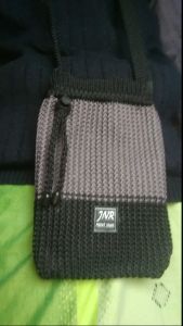 tas hp slelempang tas wanita rajut serut pinggir 2 warna trbaru