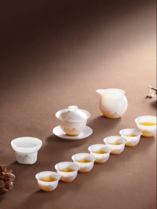 SHANGYANFANG | Thin Porcelain Luxury Tea Set for Brewing