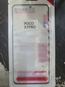 Kính ép liền keo redmi Poco X7pro turbo4 zin new