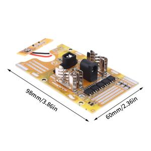 21700 Pin Lithium Bảng Mạch Bảo Vệ PCB BMS Cho Dụng Cụ Điện Lomvum Zhipu Hongsong 21V - Không Có Bản Gốc