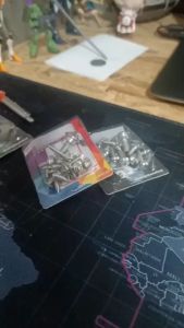 น็อตชุดสีสแตนเลส จีออโน่/น็อตชุดสีเลส หัวก้นหอย รุ่น GIORNO 125 (15 ตัว มีคู่มือติดตั้ง) น็อตสแตนเลสยึดเฟรม จีออโน งานเฮงสกรู