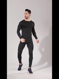 Men Compression Tight Leggings Running Sports Male Gym Fitness Jogging Pants Quick Dry Trousers Workout Training Cycling Tights
