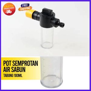 COD KKMOON Pot Semprotan Air Sabun Cuci Mobil Car Washer Foam 100ml - KK-S5 / Semprotan Air Sabun Cuci Mobil Motor / Tabung Sabun Cuci Mobil Motor / Semprotan Sabun Cuci Mobil Motor / Tabung Sabun Semprotan Cuci Kendaraan / Tempat Penyimpanan Sabun Sempro