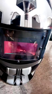 NEW COD VERMARK Helm Las Full Face Otomatis Auto Darkening Gelap Terang + Senter LED HW-012