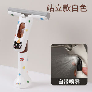 Mini Desktop Spraying Mop Multi-Functional Glass Kitchen Bathroom Dry Wet Use Car Mounted Household Cleaning Tool