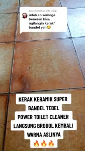 Toilet Cleaner Pembersih Serbaguna Kerak Setanless Syower Kran Kmasan 1 Liter