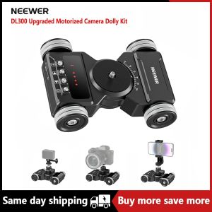 NEEWER DL300 Upgraded Electric Mobile Pan Tilt For Mobile SLR Mirrorless Motion Cameras Desktop Panoramic Photography Shooting Video