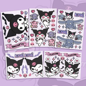 Sanrio kuromi Anime Nhật Bản My Melody Miếng Dán Phản Chiếu dễ thương thiết kế hoạt hình thân xe máy hình dán trang trí bộ hãm xung cho xe Đề-can chống thấm nước