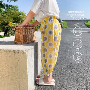 Cute Breathable Summer Anti-mosquito Pants for Girls