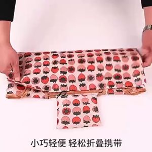 [SG 🇸🇬really stock]New shopping bag foldable environmental protection bag portable environmental friendly（环保袋）