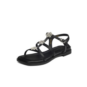 Reddragonfly | Water Drilled Flat Toepost Sandals