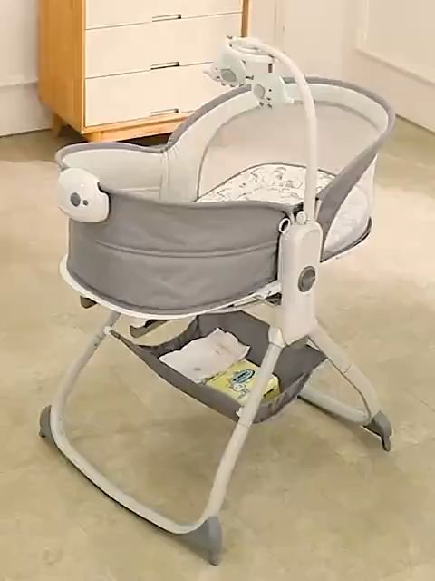 Mambo 6in1 Baby Rocker Bassinet Crib Portable Baby Bed Cradle Rock