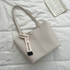 Trendy Underarm Womens Shoulder Bag Summer 2025 Commuter Vintage Large Capacity Tote Bag for Office Work Pure E-commerce Sale