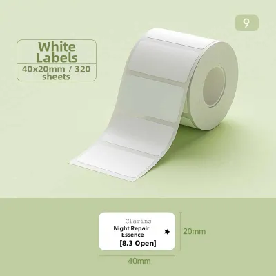 Niimbot | Waterproof Adhesive Label Paper QR Code Food Date Name Tags