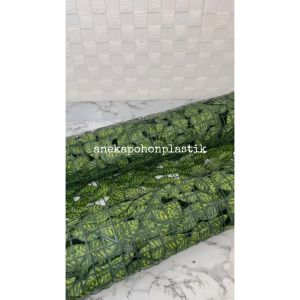 Tanaman Artificial Hiasan DInding Rambat Gulung Watermelon Model Daun Oval Dekorasi Ruangan Aesthetic