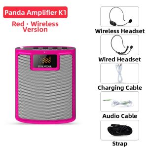 Panda | Panda K1 Teachers Mini Bee Amplifier with Microphone Classroom Speaker Vendor Call out Loudspeaker Official Standard Package