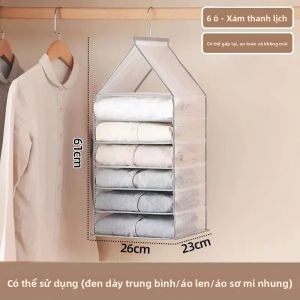 1PC tủ quần áo treo lưu trữ túi Tủ tổ chức cho quần vớ T-Shirt đồ lót tổ chức treo tủ quần áo tổ chức