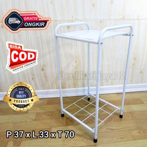 Rak Dispenser / Rak Serbaguna Full Besi / 2 susun & 3 susun