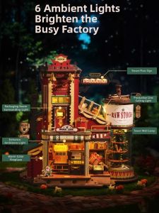 JINWUCHUANGYI | DIY Wooden Puzzle Creative Ornaments