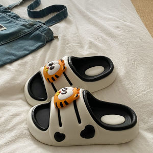 Dép Nữ Mùa Hè Chống Trượt Chống Mùi Đế Dày Tăng Chiều Cao Sinh Viên Ký Túc Xá Nhà Tắm Dép Đi Trong Nhà Đế EVA Đế Dày Thoải Mái Dễ Mang