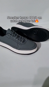 EVONIC - sepatu sneakers / abu abu
