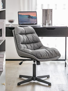 Computer Chair For Home Plaid Dressing Rotate Desk Chair Leather Italian Accessible Luxury Bedroom Casual Study Office Chair