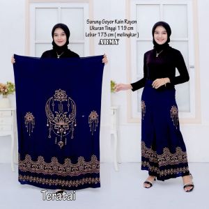 DGAMIES BOUTIQUE SARUNG TERATAI RAYON ADEM EDISI RAMADHAN