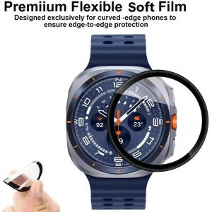 3D Protective Film For Samsung Galaxy Watch 8 Classic 46mm Smart Watch 8 40mm 44mm Galaxy Watch Ultra2 Screen Protector Anti-scratch Film (Not Glass)