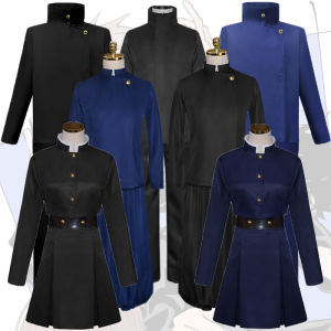Anime Jujutsu Kaisen Cosplay Costumes Itadori Yuji Gojo Satoru Kugisaki Nobara Zenin Maki Uniform Suit