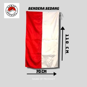 BENDERA MERAH PUTIH SEDANG PER 20 PCS