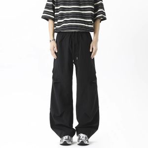 Quần Ống Rộng Nhanh Khô Gấp Gọn Cho Nam Mùa Hè Quần Leo Núi Ngoài Trời Quần Áo Làm Việc Quần Ống Đứng Thẳng Quần Dài