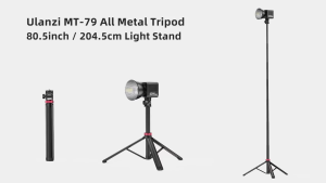 *NEW Upgraded Version* Ulanzi MT-79 Portable Adjustable 2M Light Stand (T075GBB2)