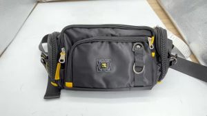 TOUCH กระเป๋าคาดเอว+คาดอก ขนาดใหญ่ยาว 32 ซม. เนื้อผ้าอย่างหนา หัวซิปโลหะแข็งแรง มี 6 ช่องซิป มีห่วงคล้องด้านหน้า ปรับสายคาดสั้นยาวได้