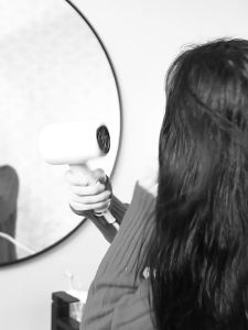 Hair Dryer Holder Wall Mounted HairDryer Hanger Organizer Storage Rack Bathroom Hands Free Hair Blower Bracket Stand Hooks