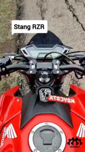 Stang Rzr Sonic dan Satria Fu plus Dudukan Stang Sonic Satria Fu | Breket Raiser Stang Rzr Satria Fu Sonic 150r