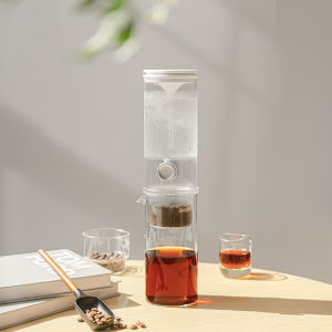 Timemore | TIMEMORE Store Icy Pipe Ice Drip CoffeeMaker 400mlDrip Utensils Water Drip Brew MakerGlassMinimalismPortableForHouseKitchenTrave