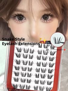 Natural Looking Small Mascara False Eyelashes Womens Style Spiky Hair Cartoon Sensation Eyelashes Easy to Use Waterproof