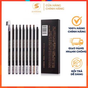 Chì Xé Kẻ Mày Haozhuang ⚡[CHÍNH HÃNG]⚡ Make Up Milano Cứng Phẩy Sợi Eyebrow Pencil Sắc Nét Chuyên Dùng Cho Makeup Trang Điểm Cực HOT
